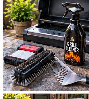 Grill Brush vs Scraper vs Steam Cleaner: The Best Tool Depends on the Grate editorial grilling image